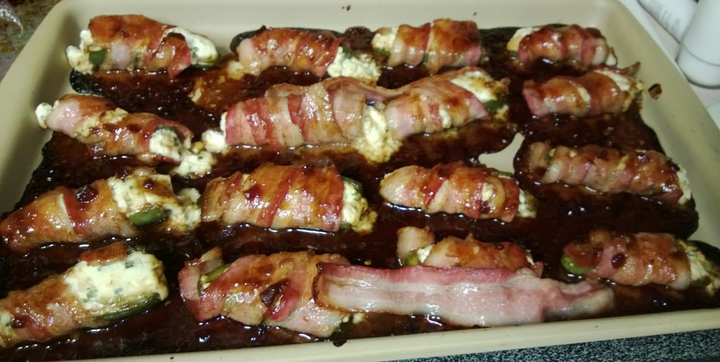 Matt's Bacon-Wrapped Jalapeño Poppers